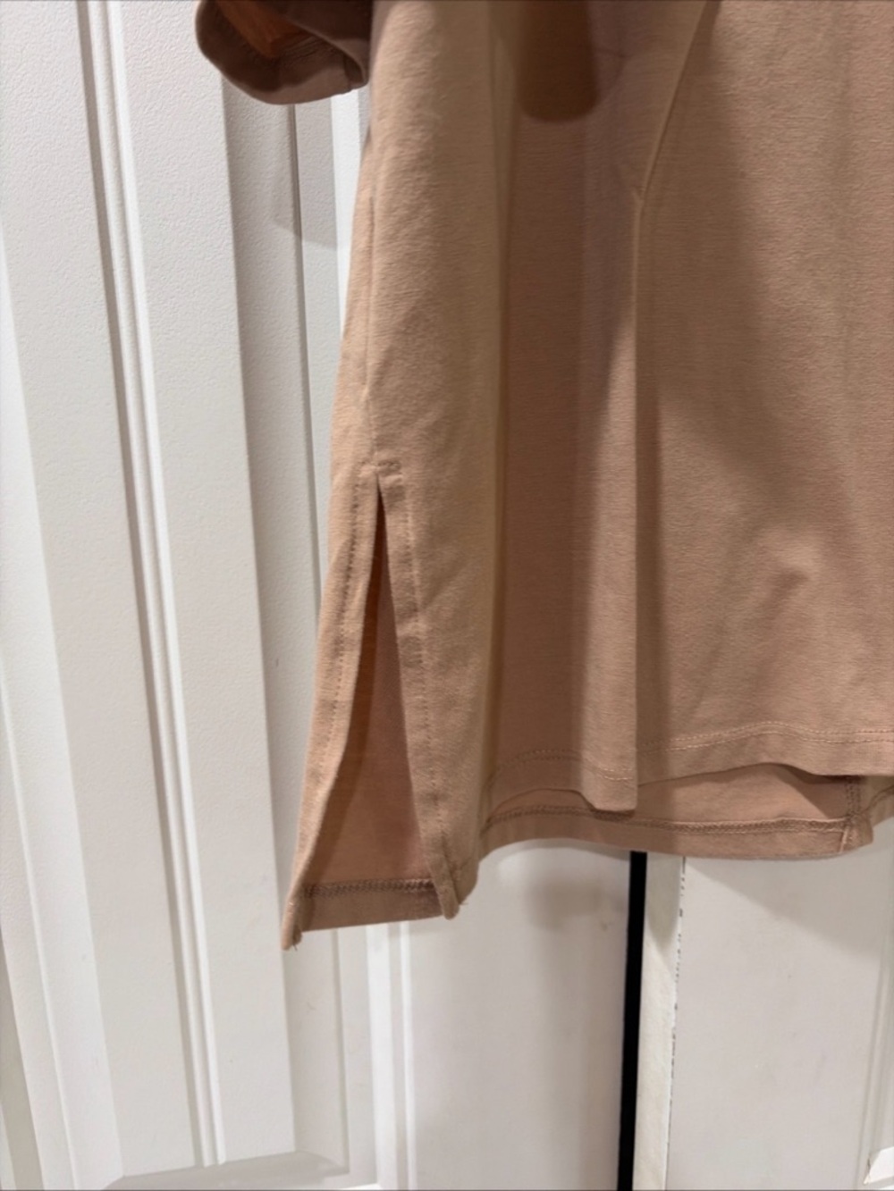 Women’s Short Sleeve Tee in Light Brown - Classic Casual